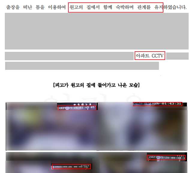 [상간자] '성관계 안했다'는 불륜남에게 상간자 소송 승소