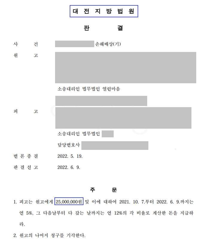 [상간자] '성관계 안했다'는 불륜남에게 상간자 소송 승소